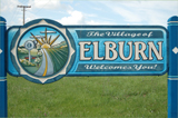 Elburn city sign